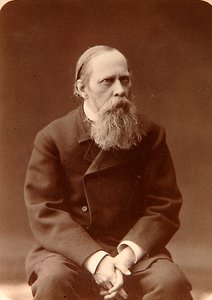 Mikhail Saltykov-Shchedrin, autor russo, década de 1880 de Konstantin Schapiro