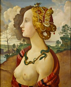 Uma cópia do chamado Retrato de Simonetta Vespucci, 1939