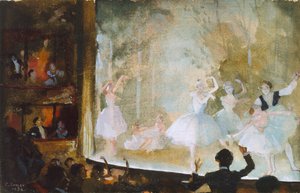 Ballet Russo, Champs-Elysees: Les Sylphides, 1932
