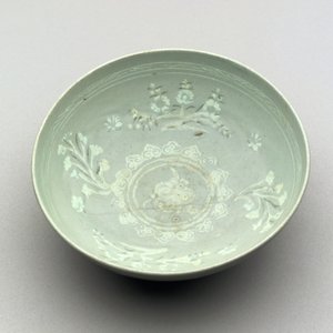 Taça com esmalte celadon, 1250-1350 (cerâmica)