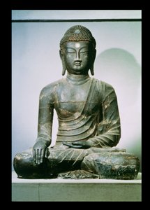Buda Sakyamuni sentado de Chungung-ni (ferro) de Korean School