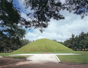 Tumulus do rei Muryong de Korean School