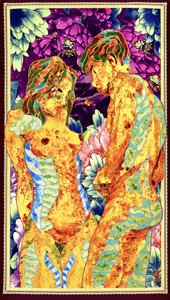 Abraço Nude Vibrante de Kostyantin Malginov