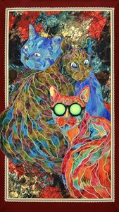 Trio de gatos travessos de Kostyantin Malginov