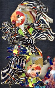 Fantasia do Peixe com Listras de Zebra de Kostyantin Malginov
