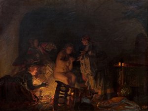 Leonora Christina Despojada e Procurada por Servos da Rainha Sofie Amalie, 1888.