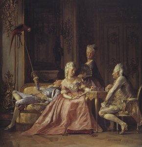 Cena da corte do cristão VII
