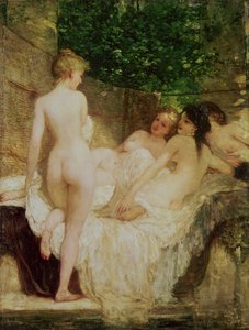 Depois do banho, c.1880