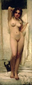 Mulher tomando banho, 1901