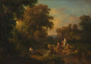Diana e suas ninfas, 1853.