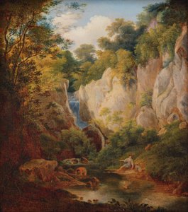 paisagem com ravina