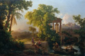 Paisagem com a vocação de S. Pedro