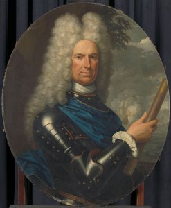 Retrato do Contra-Almirante Arent van Buren de Krzyztof (1659-1729) Lubieniecki