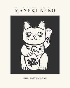 Gato da Sorte Maneki Neko de KsanaKalpa