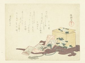 Um Jogo de Cartas e a sua Caixa de Kubota Shunman