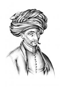 Homem digno com turbante de Kulik