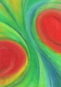 Redemoinhos de cores dinâmicos de Kulik