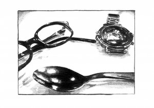 Desenho de artigos de uso diário de Kulik