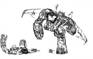 O Mecha Gigante a Erguerse de Kulik