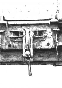 Desenho de fecho industrial