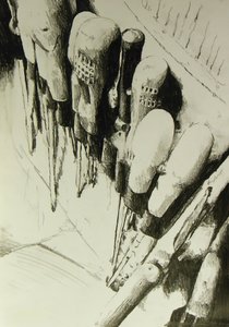 Formas esculturais misteriosas