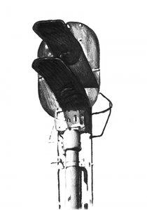 Desenho de sinalização ferroviária de Kulik