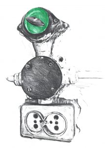 Dispositivo Alienígena Steampunk de Kulik