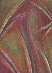 Abstrato quente e ondulante
