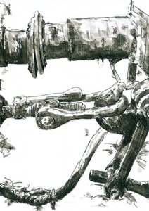 Desenho mecânico vintage de Kulik