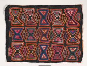 Painel da camisa (mola) (algodão aplicado) de Kuna Indian Culture