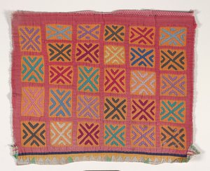 Painel da camisa (mola) (algodão aplicado) de Kuna Indian Culture