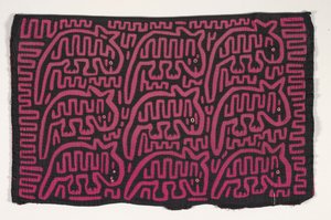 Painel da camisa (mola) (algodão aplicado) de Kuna Indian Culture