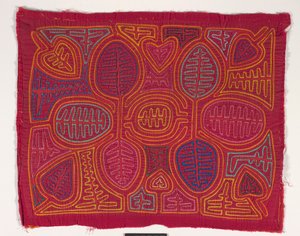 Painel da camisa (mola) (algodão aplicado) de Kuna Indian Culture