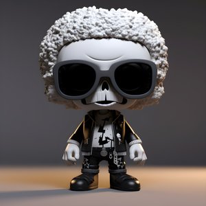 Esqueleto minúsculo Chibi 1