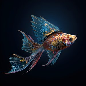 Um peixe voador 1