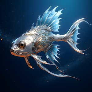 Um peixe voador 3