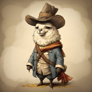 Lama, América do século XVIII 1