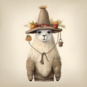 Lama, América do século XVIII 2