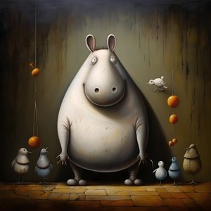 O meu animal de estimação é um hipopótamo 4