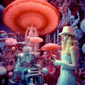 Super-Resolução Microscópio Eletrónico Fotografia de Mulher no estilo artístico de David LaChapelle 4