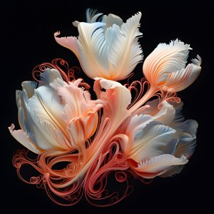 Tulipa emaranhada 4