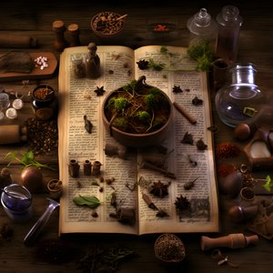 Representações visuais de teorias sobre o manuscrito, tais como guias de ervas medicinais, línguas extraterrestres e embustes sofisticados.  3