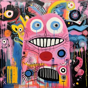 uma pintura acrílica de grande impacto 2