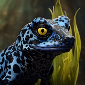 um único alienígena, parte sapo venenoso + parte cão 3
