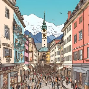 innsbruck, desenho animado 2