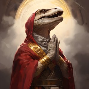 rainha assassina a rezar T-Rex 2
