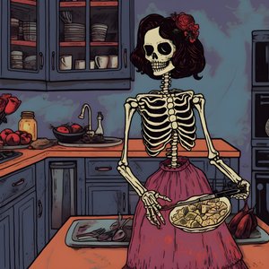 o fantasma na cozinha por maddy connelly obra de arte 2