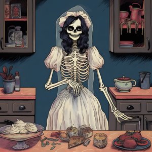 o fantasma na cozinha por maddy connelly obra de arte 3