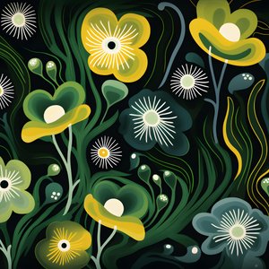 formas abstractas contemporâneas Marimekko 1