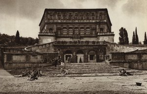 Itália: Caprarola, Palazzo Farnese (foto a p/b)